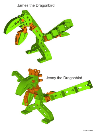 James and Jenny the Dragonbirds